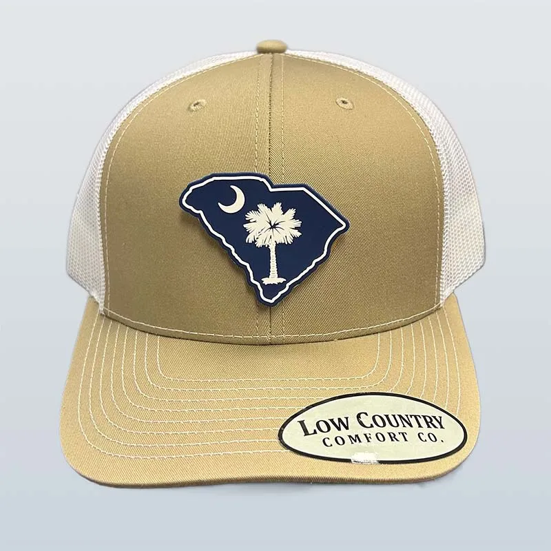 South Carolina Patch Trucker in Khaki