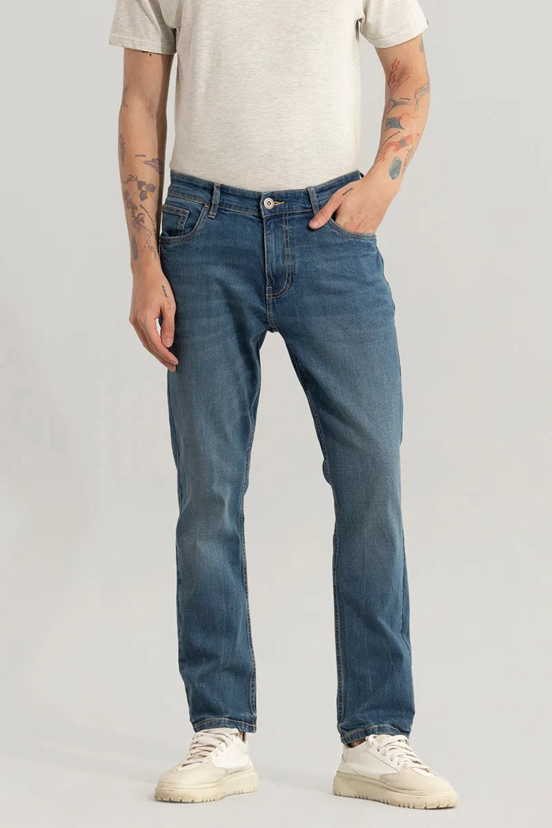 Specter Aegean Blue Comfort Fit Jeans