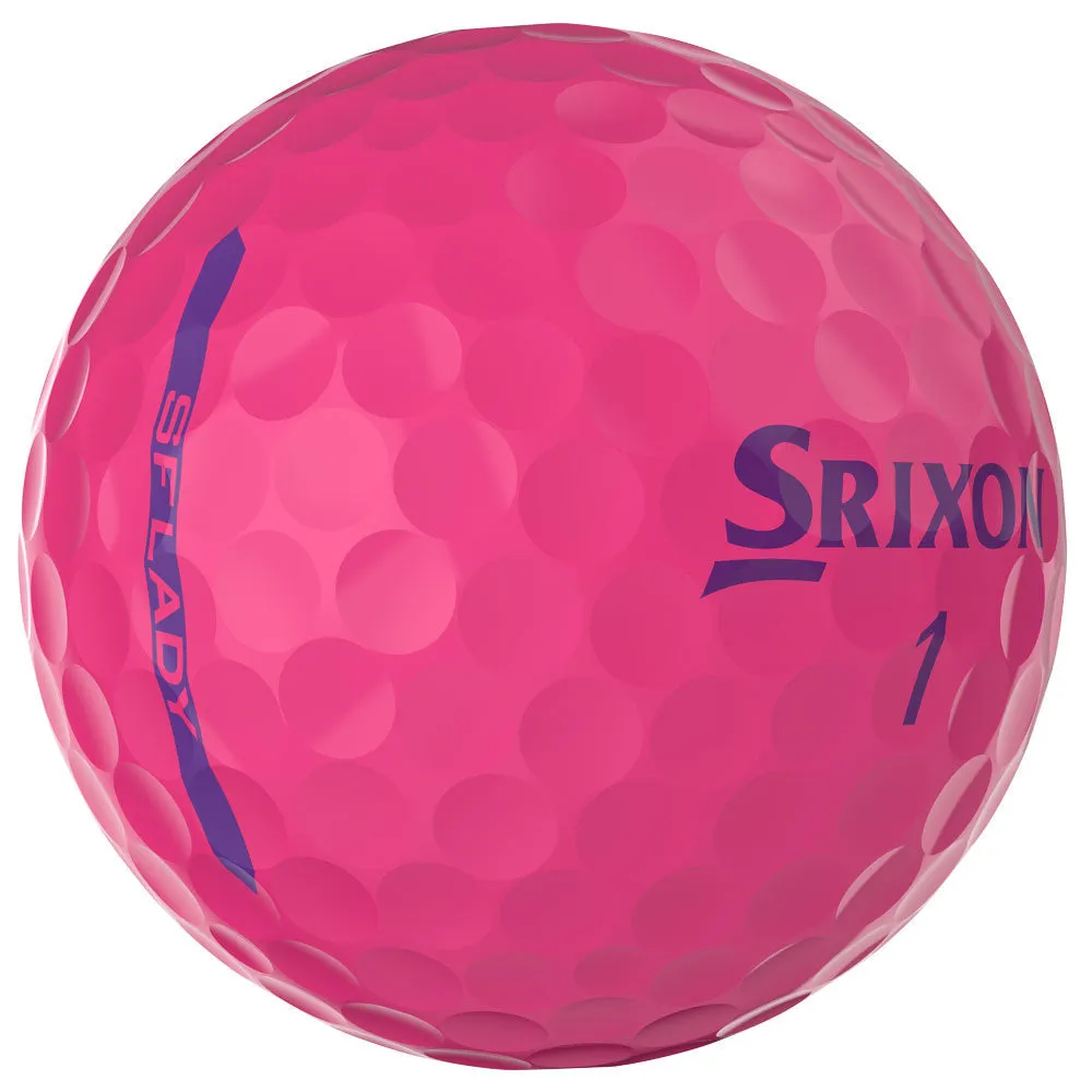 Srixon Soft Feel Lady Golf Balls V8 - Dozen