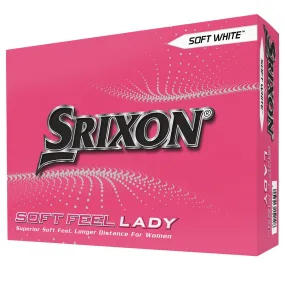 Srixon Soft Feel Lady Golf Balls V8 - Dozen