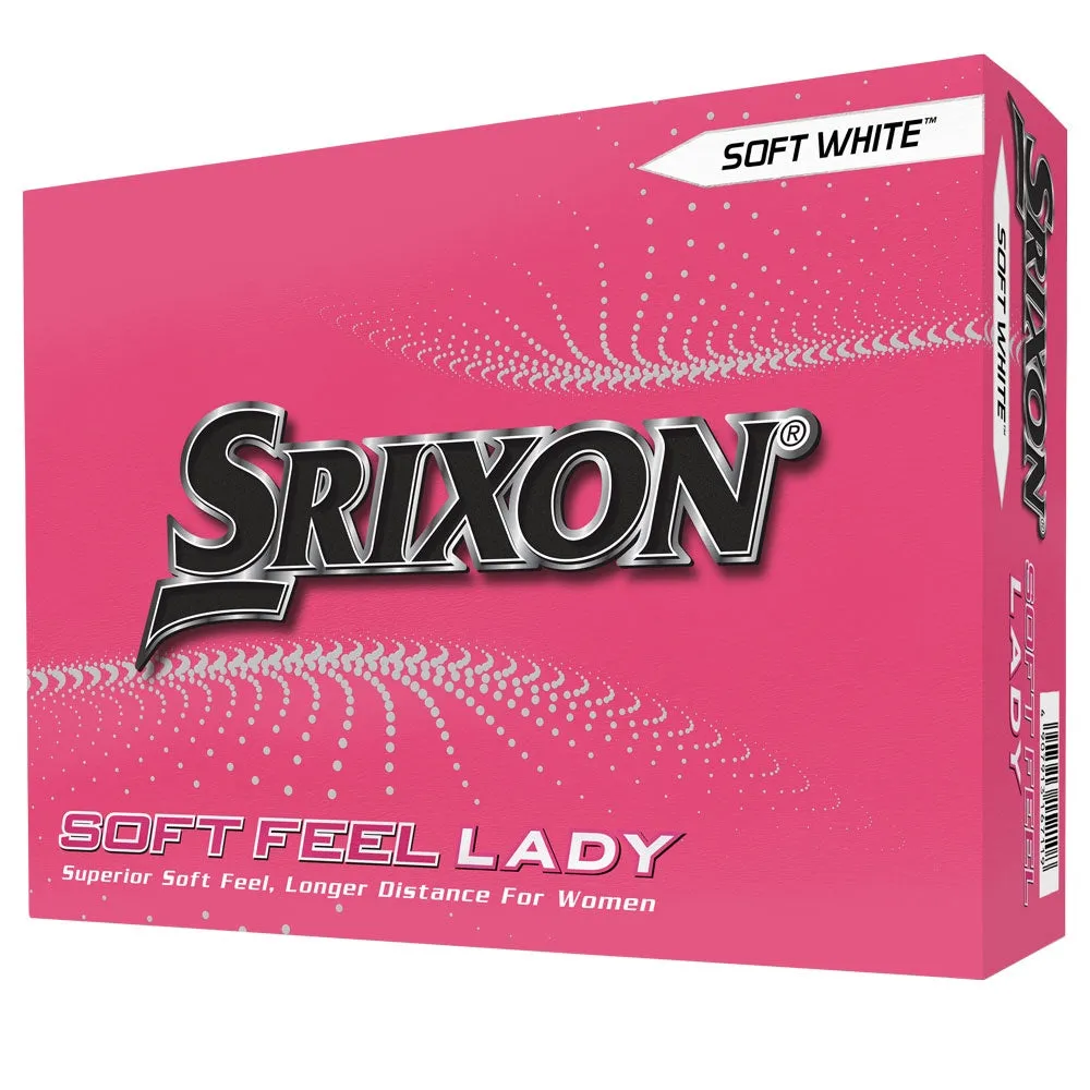 Srixon Soft Feel Lady Golf Balls V8 - Dozen