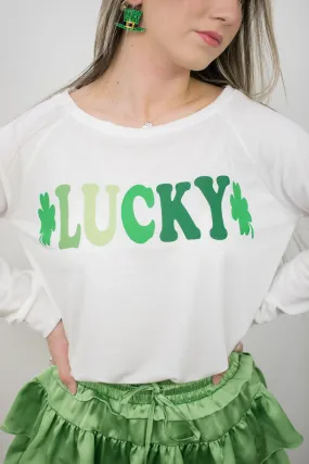 St.Patty Lucky Graphic Pullover