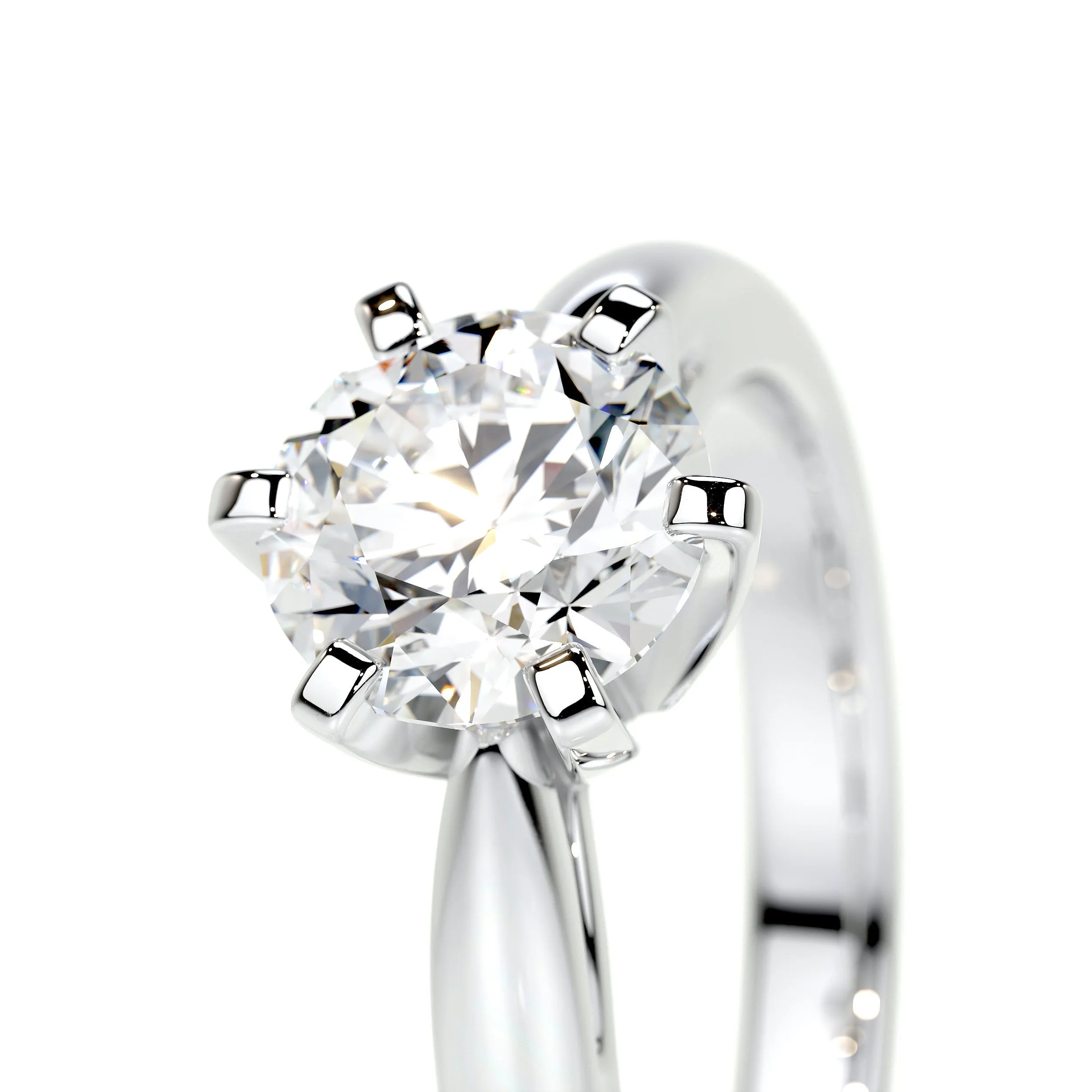 Talia Lab Grown Diamond Ring - 18K White Gold