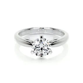 Talia Lab Grown Diamond Ring - 18K White Gold