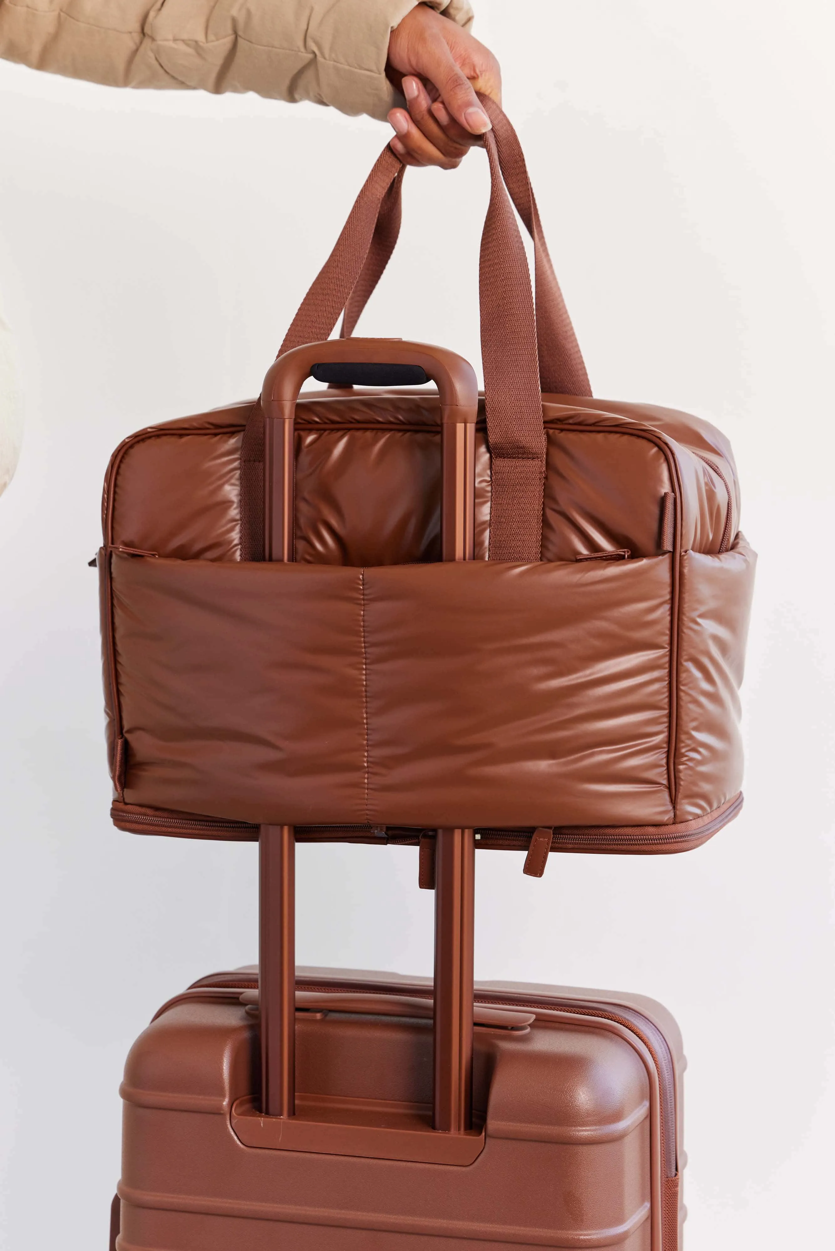 The Expandable Duffle in Maple