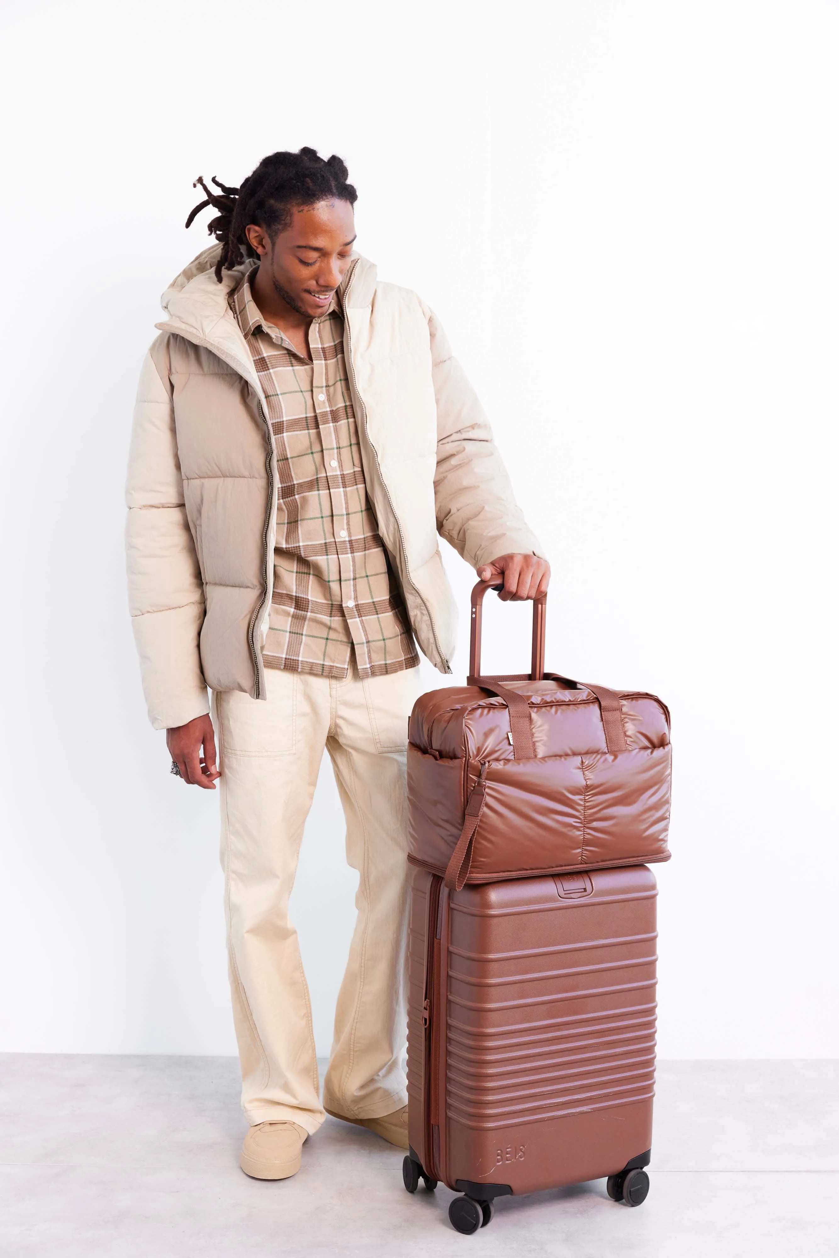 The Expandable Duffle in Maple