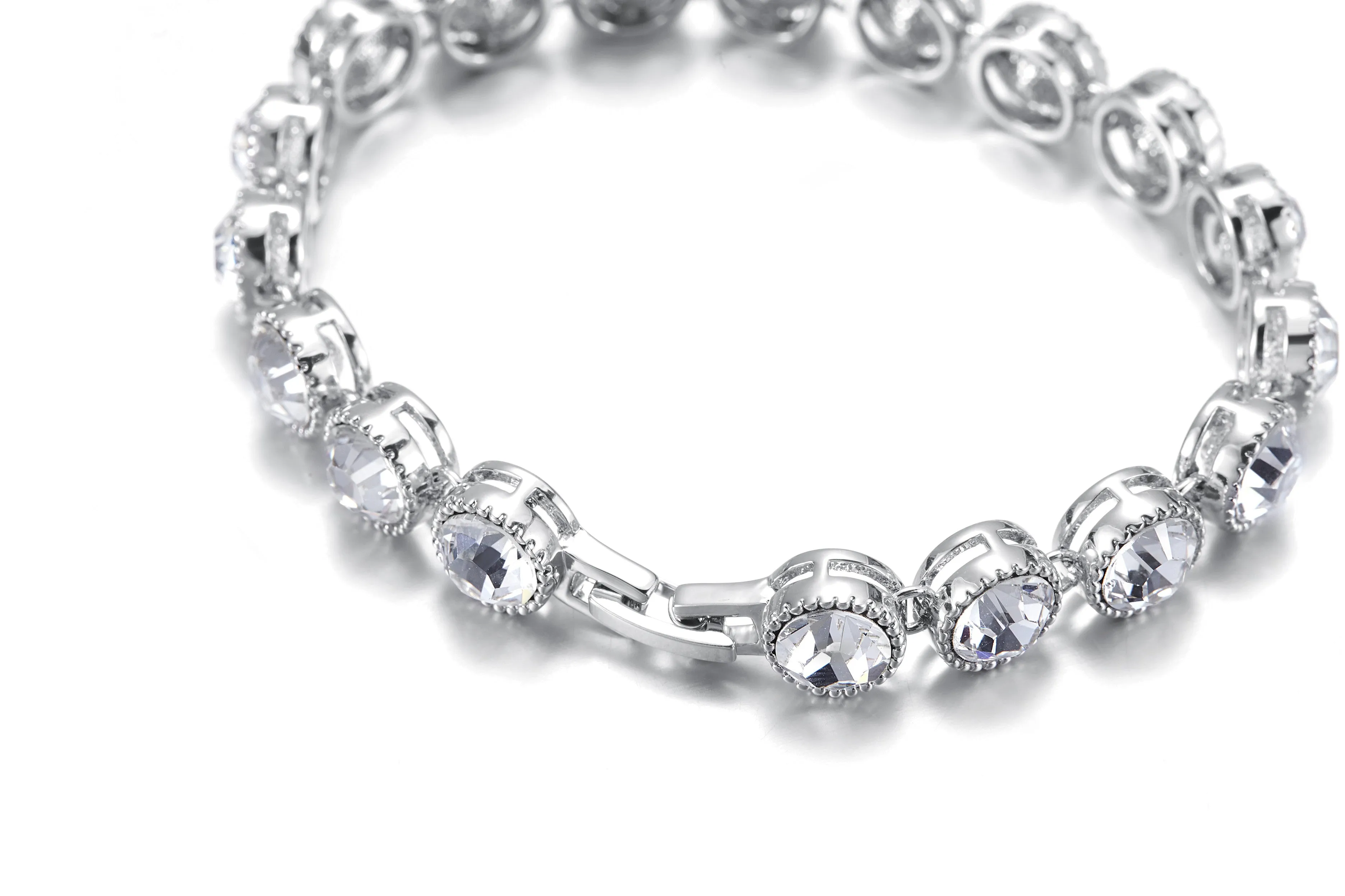 The little rounded crystals bracelet