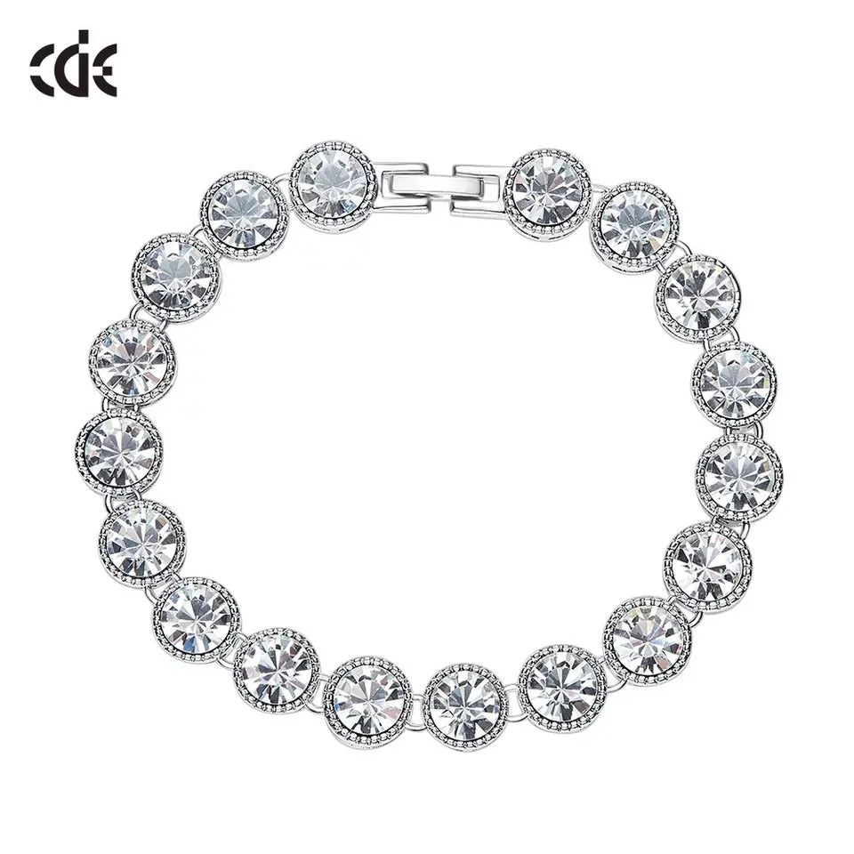 The little rounded crystals bracelet