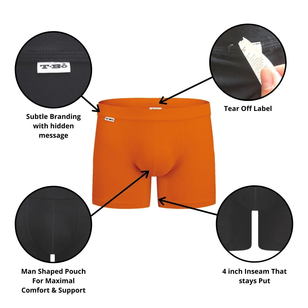 The TBô Boxer Brief - Tiger Orange Limited Edition