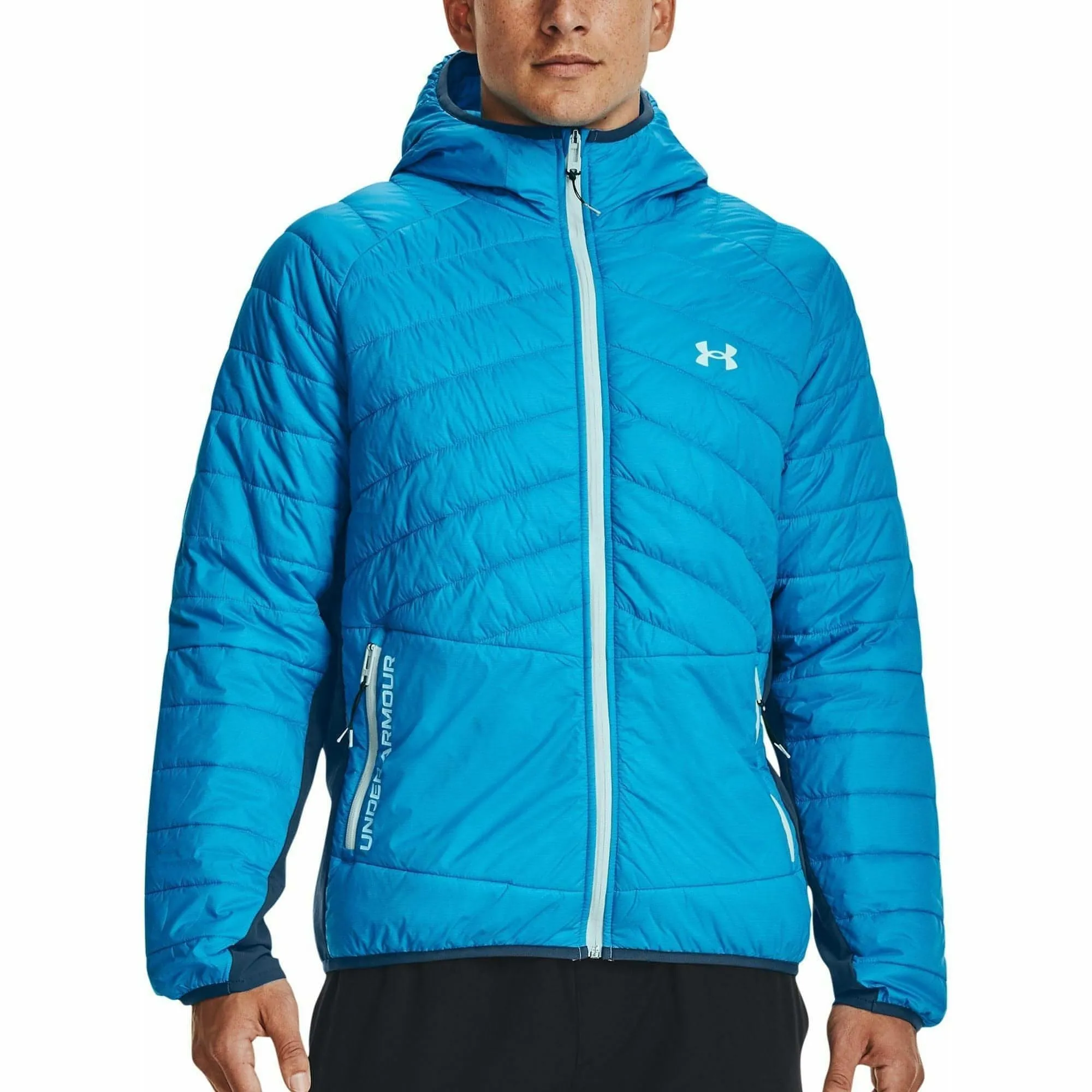 Under Armour Storm ColdGear Reactor Active Mens Hybrid Jacket - Blue