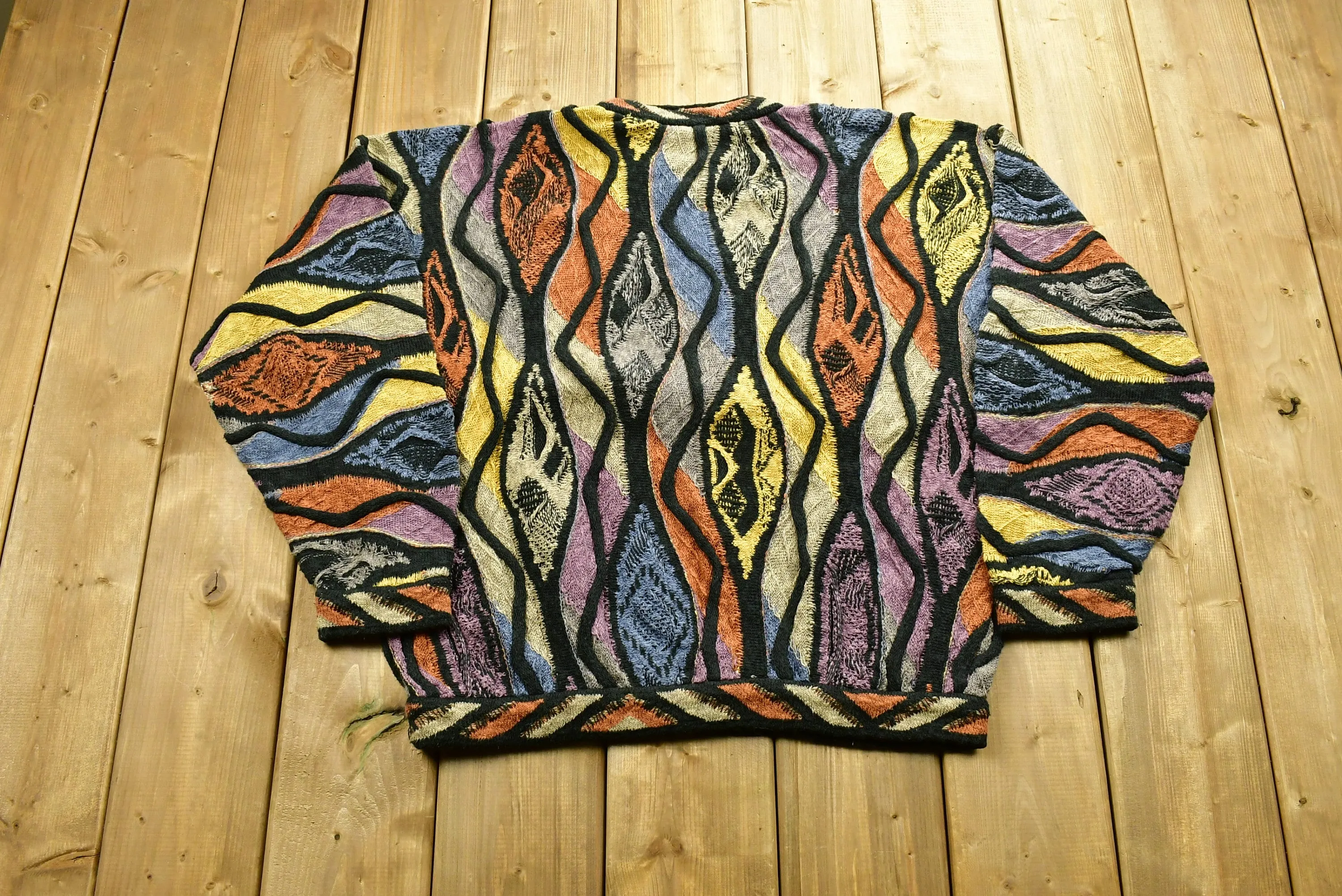 Vintage 1990s Coogi Classic Knit Sweater / Vintage Coogi / Cosby Sweater / Coogi Australia / Streetwear / American Vintage / 90s Crewneck