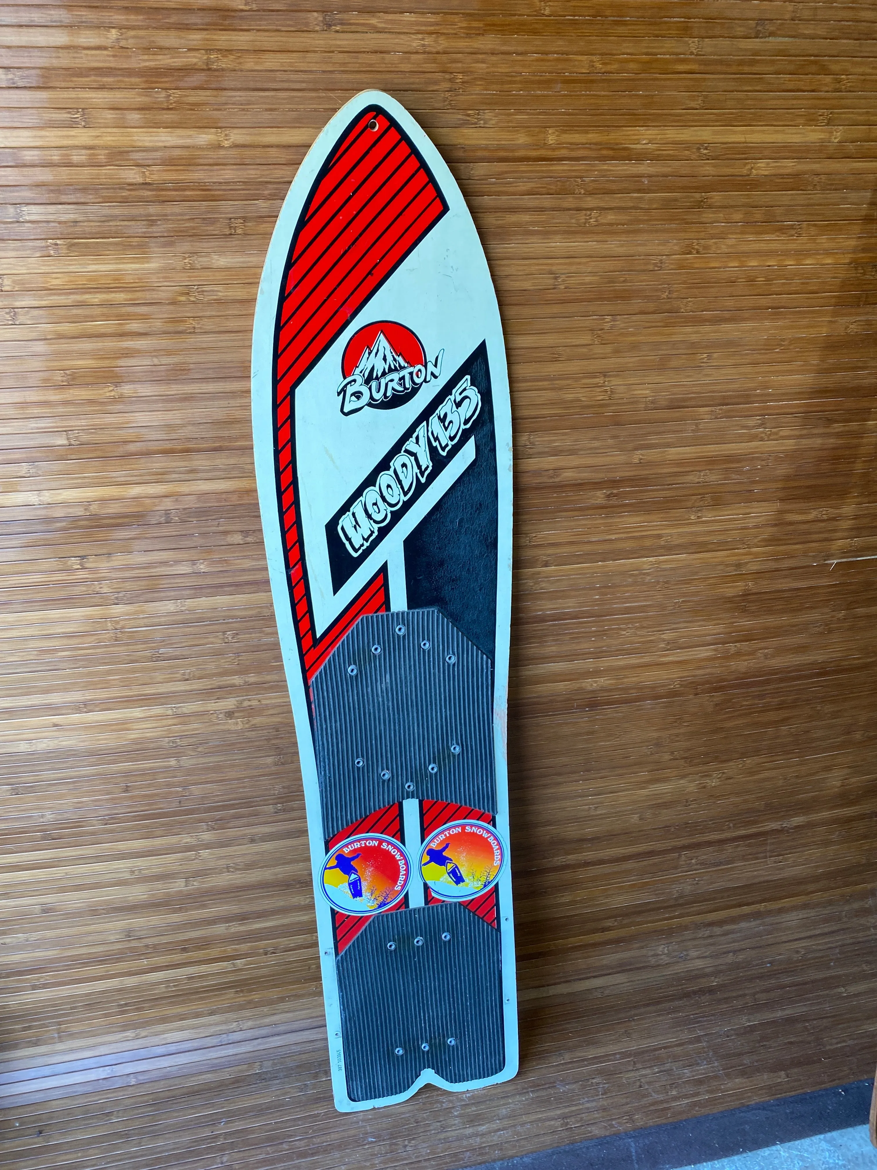 Vintage Burton Woody Snowboard