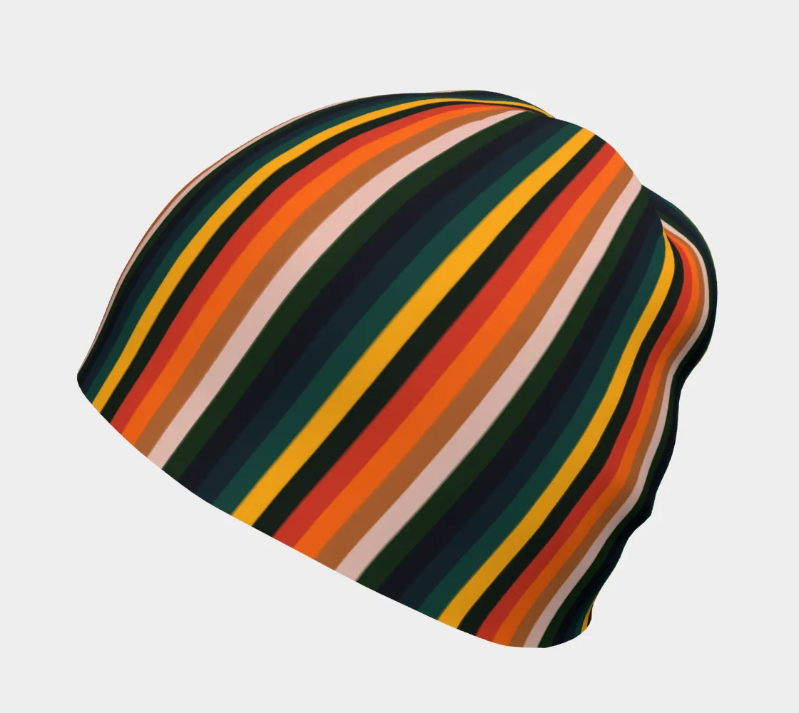 Vintage Striped Beanie