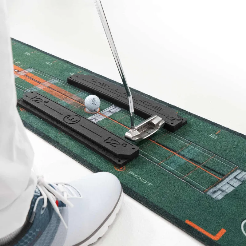 Wellputt Stroke Master - 8.2FT Putting Mat