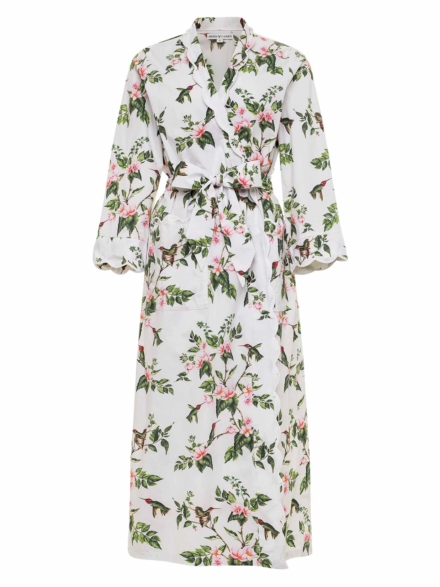 White Hummingbird Classic Robe