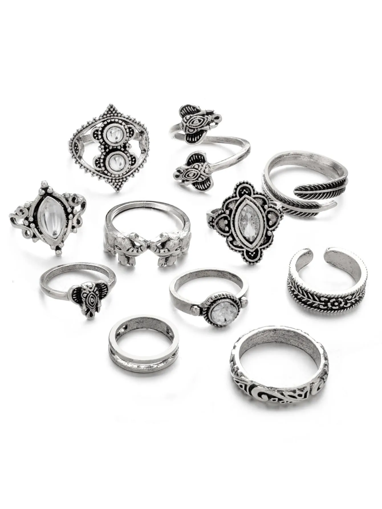 WildKlass Wrap Ring Set 11pcs