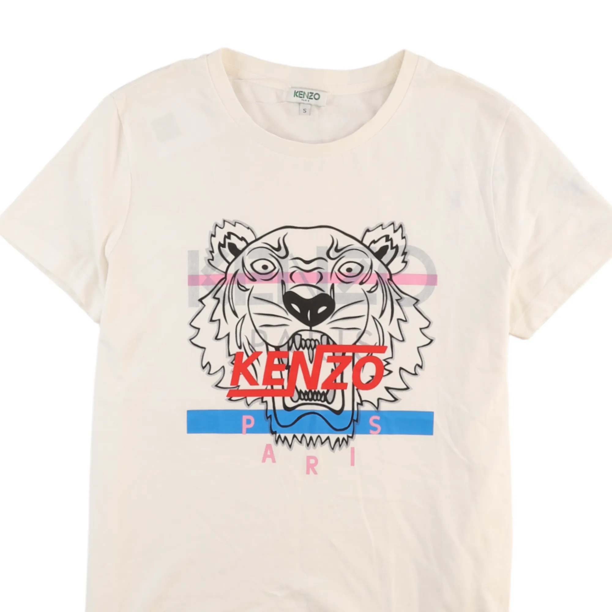 Women's Tiger T-Shirt White Size S