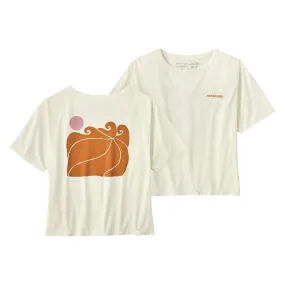 W'S SUNRISE ROLLERS TEE BIRCH WHITE