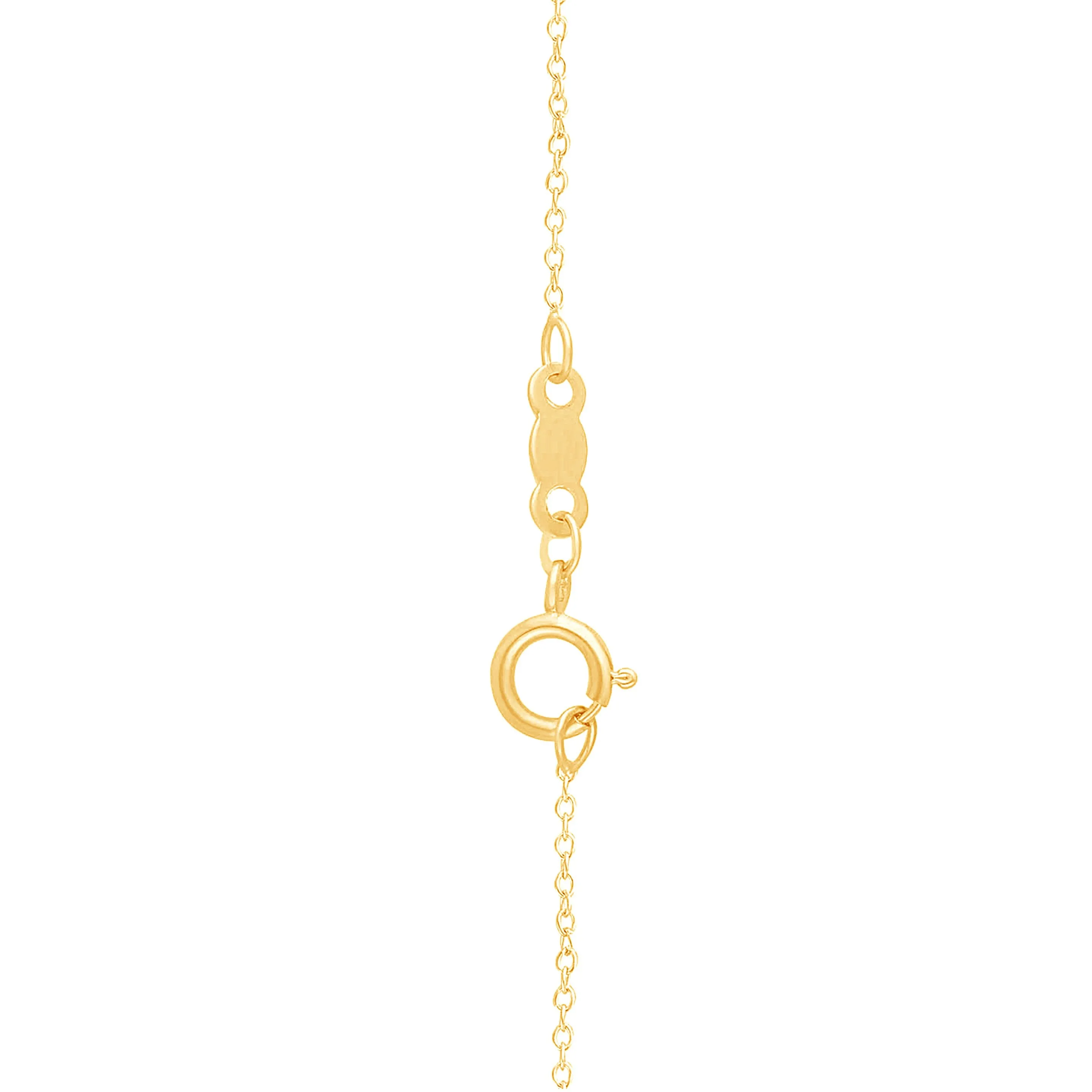 Yellow Gold White Diamond Griffiness Necklace